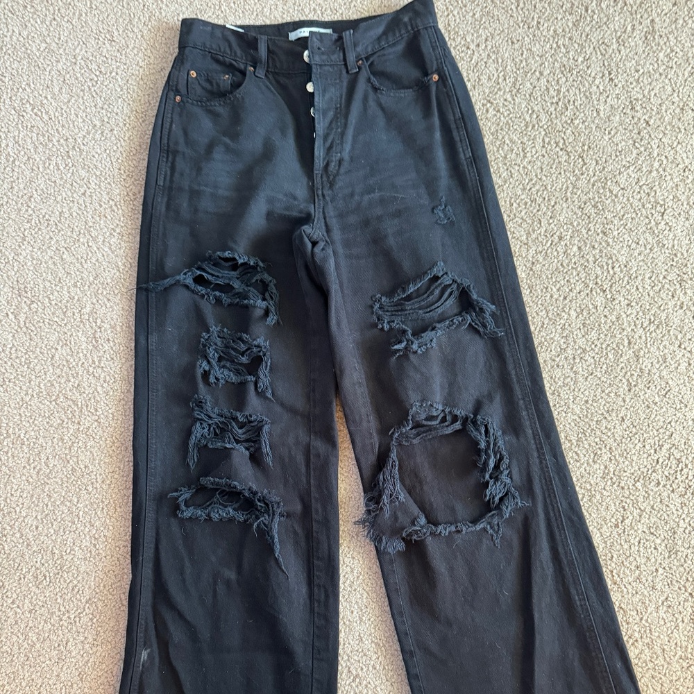 PacSun Ripped Baggy Jeans